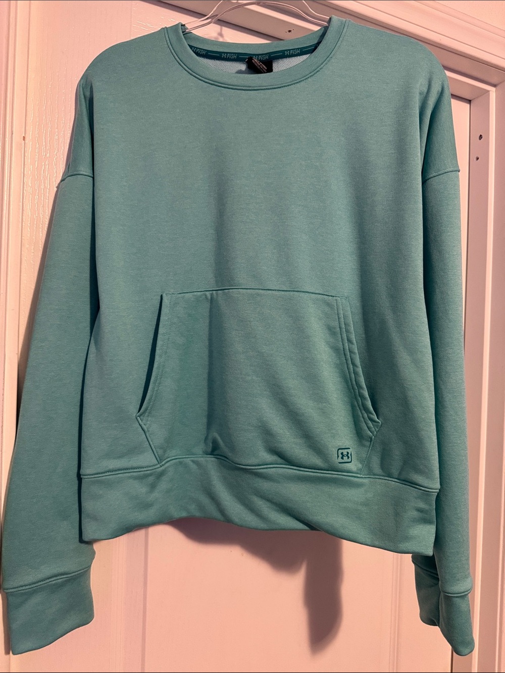 Under Armour Women’s Teal Crewneck Pullover Sweatshirt